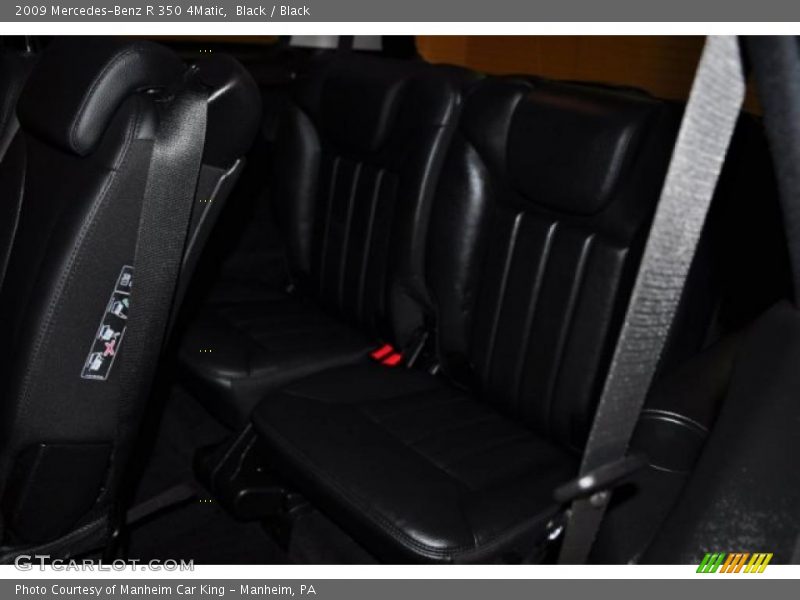 Black / Black 2009 Mercedes-Benz R 350 4Matic