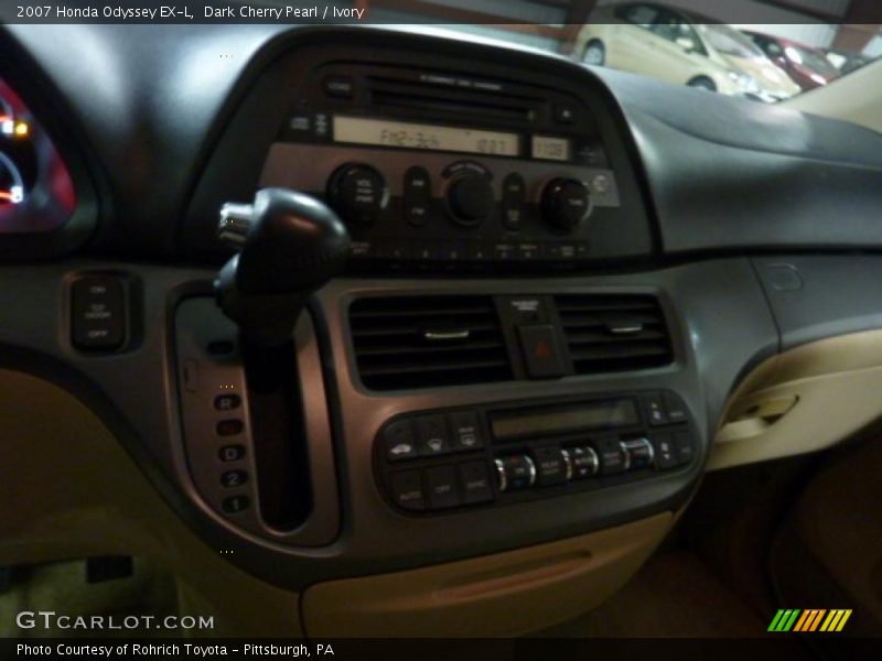 Dark Cherry Pearl / Ivory 2007 Honda Odyssey EX-L