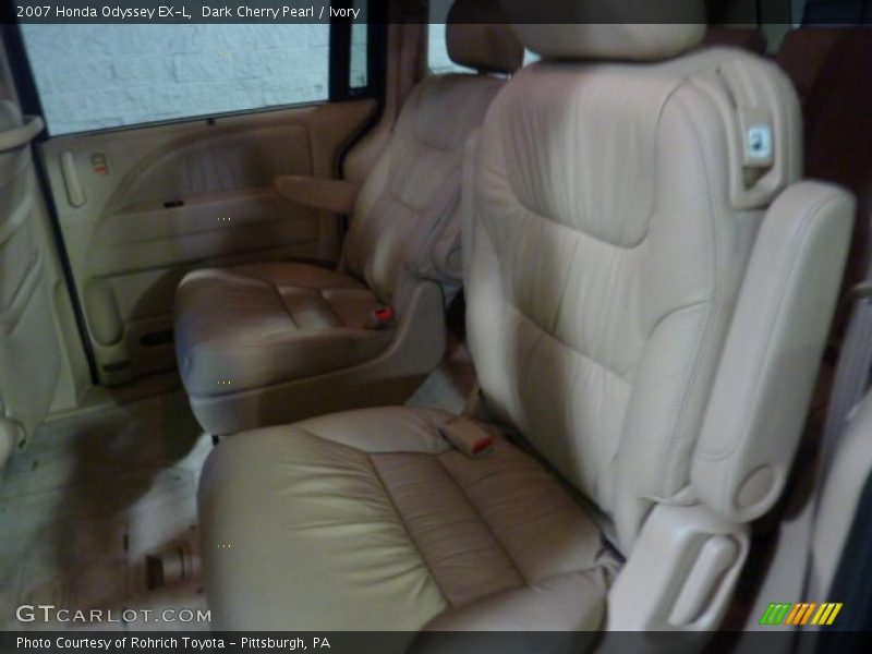 Dark Cherry Pearl / Ivory 2007 Honda Odyssey EX-L