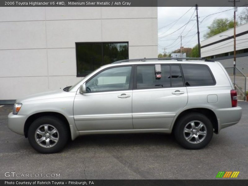 Millenium Silver Metallic / Ash Gray 2006 Toyota Highlander V6 4WD