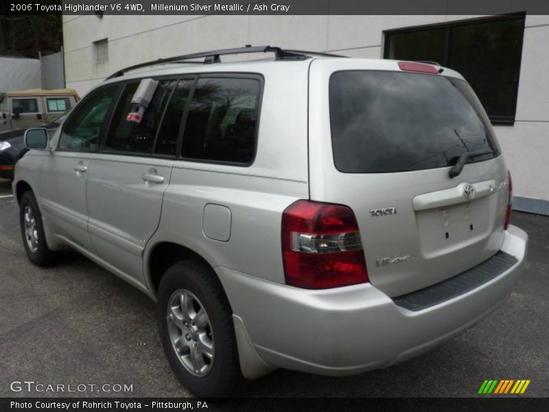 Millenium Silver Metallic / Ash Gray 2006 Toyota Highlander V6 4WD