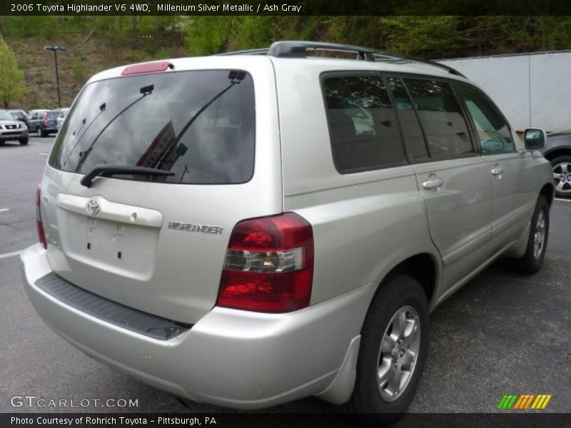 Millenium Silver Metallic / Ash Gray 2006 Toyota Highlander V6 4WD