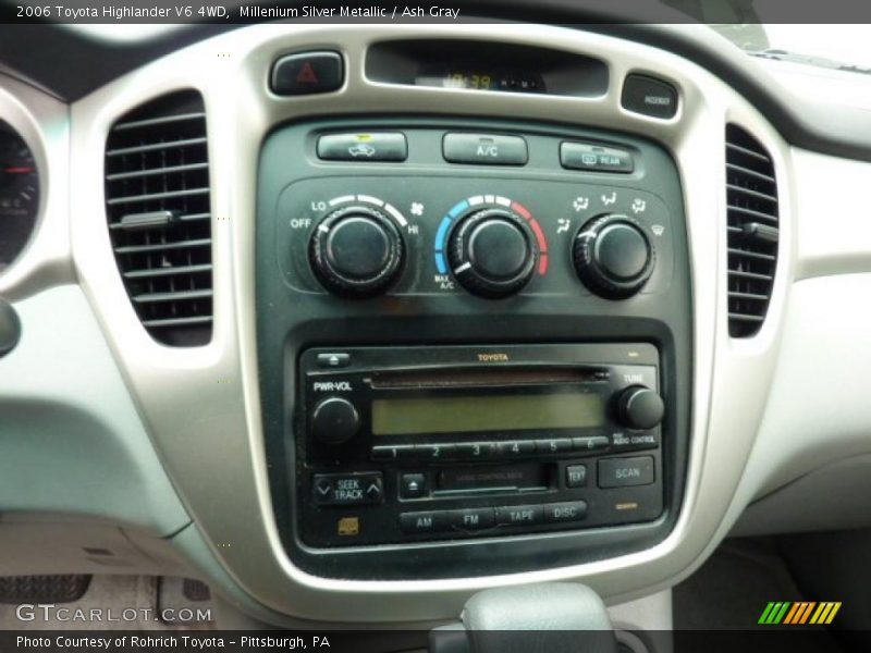 Millenium Silver Metallic / Ash Gray 2006 Toyota Highlander V6 4WD