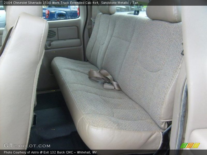 Sandstone Metallic / Tan 2004 Chevrolet Silverado 1500 Work Truck Extended Cab 4x4