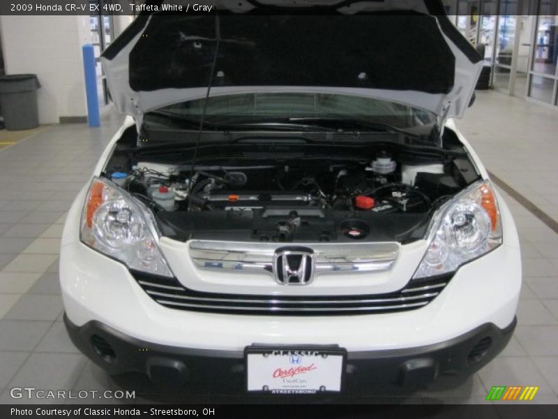 Taffeta White / Gray 2009 Honda CR-V EX 4WD