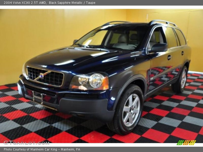 Black Sapphire Metallic / Taupe 2004 Volvo XC90 2.5T AWD