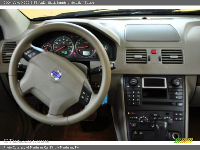 Black Sapphire Metallic / Taupe 2004 Volvo XC90 2.5T AWD