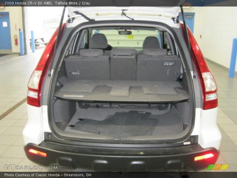 Taffeta White / Gray 2009 Honda CR-V EX 4WD