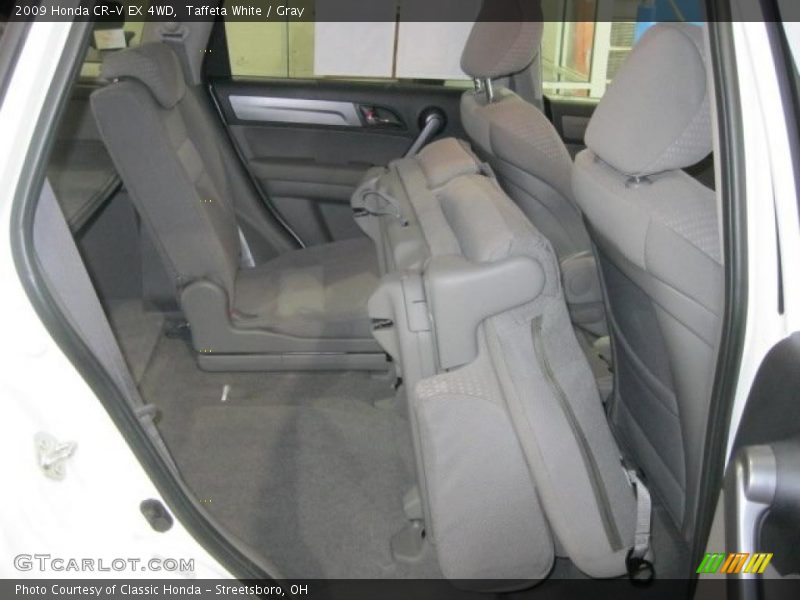 Taffeta White / Gray 2009 Honda CR-V EX 4WD