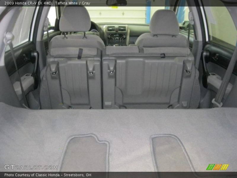 Taffeta White / Gray 2009 Honda CR-V EX 4WD