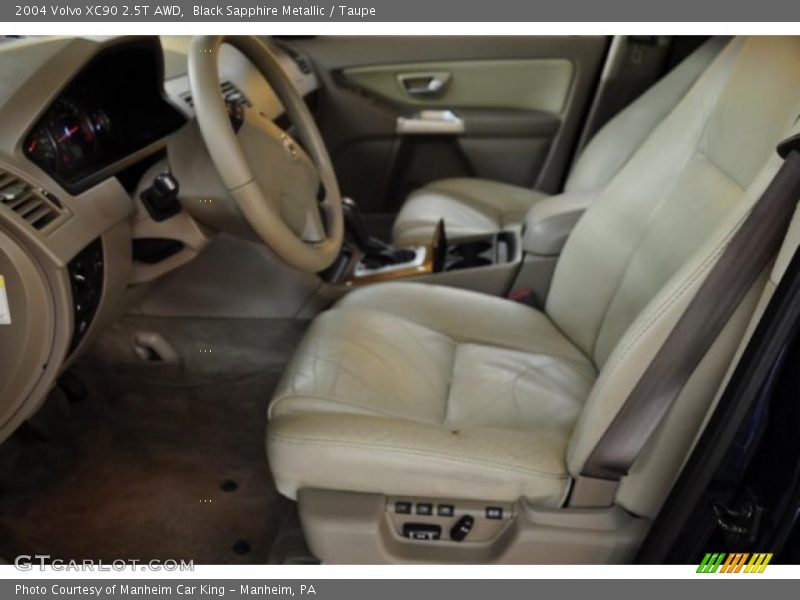 Black Sapphire Metallic / Taupe 2004 Volvo XC90 2.5T AWD