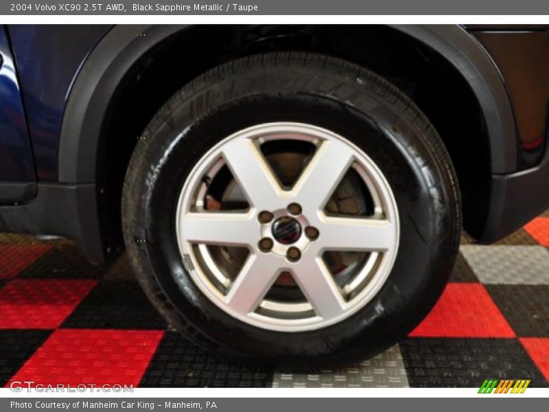 Black Sapphire Metallic / Taupe 2004 Volvo XC90 2.5T AWD