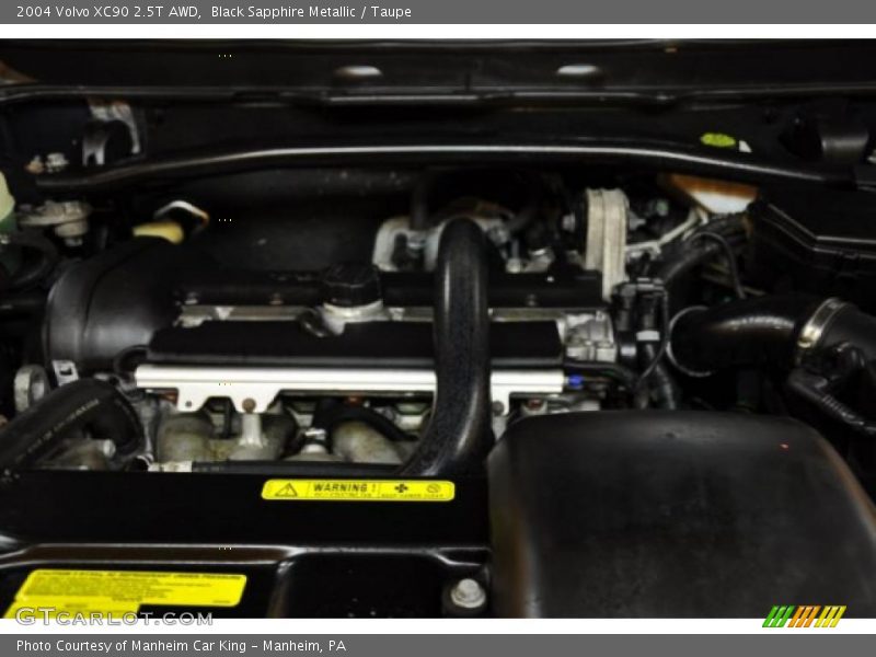 Black Sapphire Metallic / Taupe 2004 Volvo XC90 2.5T AWD