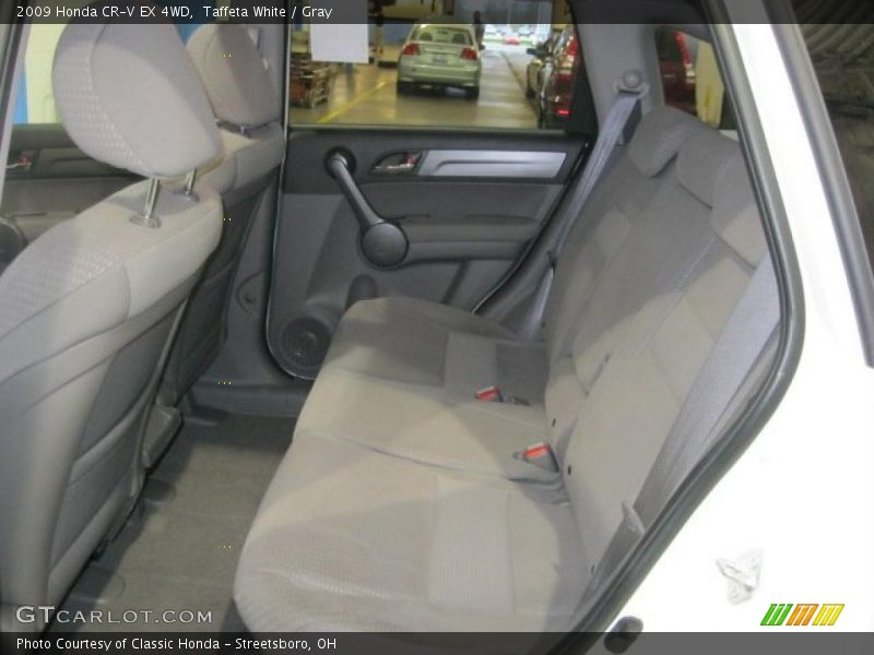 Taffeta White / Gray 2009 Honda CR-V EX 4WD