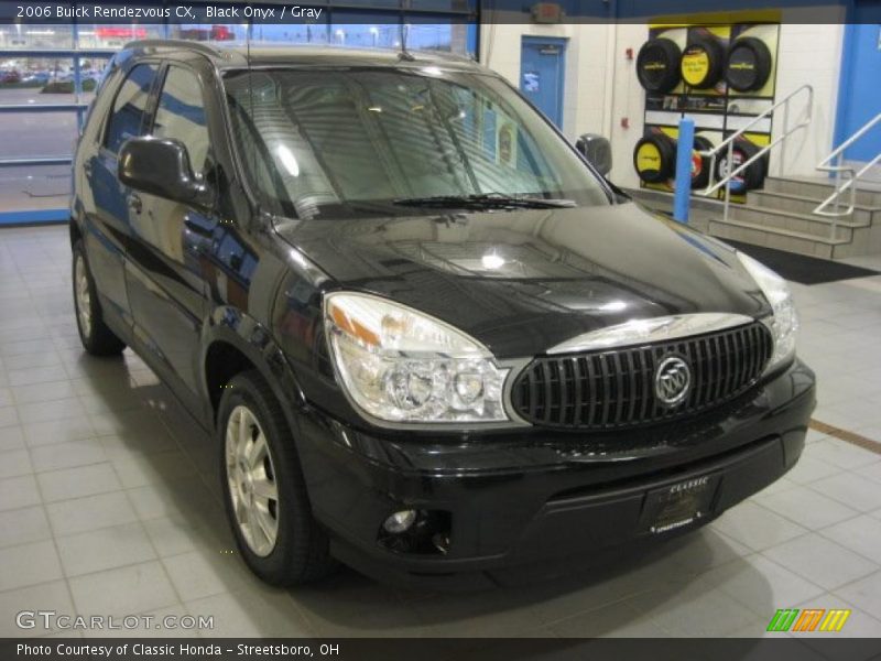 Black Onyx / Gray 2006 Buick Rendezvous CX