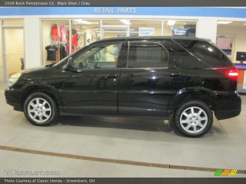 Black Onyx / Gray 2006 Buick Rendezvous CX