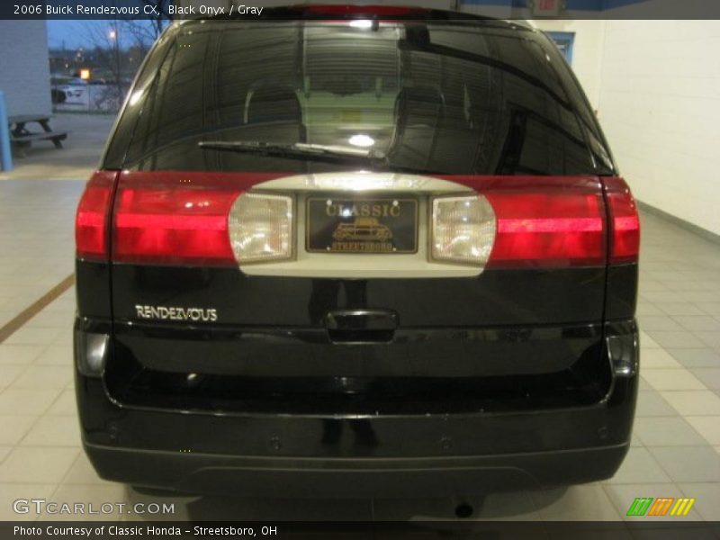 Black Onyx / Gray 2006 Buick Rendezvous CX