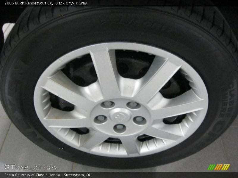 Black Onyx / Gray 2006 Buick Rendezvous CX