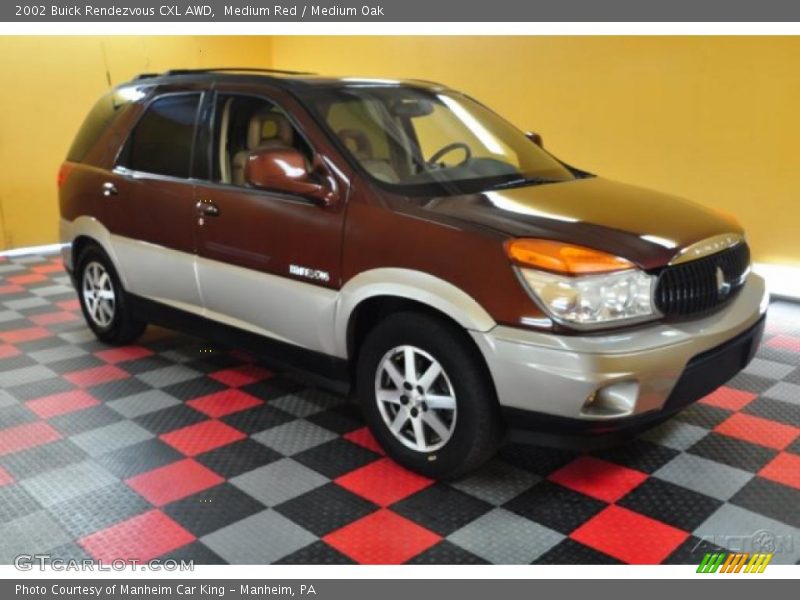 Medium Red / Medium Oak 2002 Buick Rendezvous CXL AWD