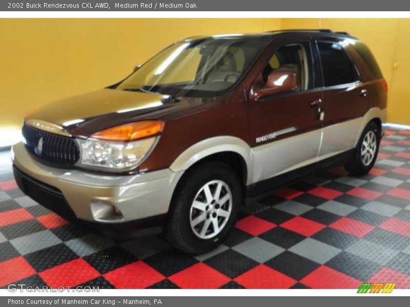 Medium Red / Medium Oak 2002 Buick Rendezvous CXL AWD