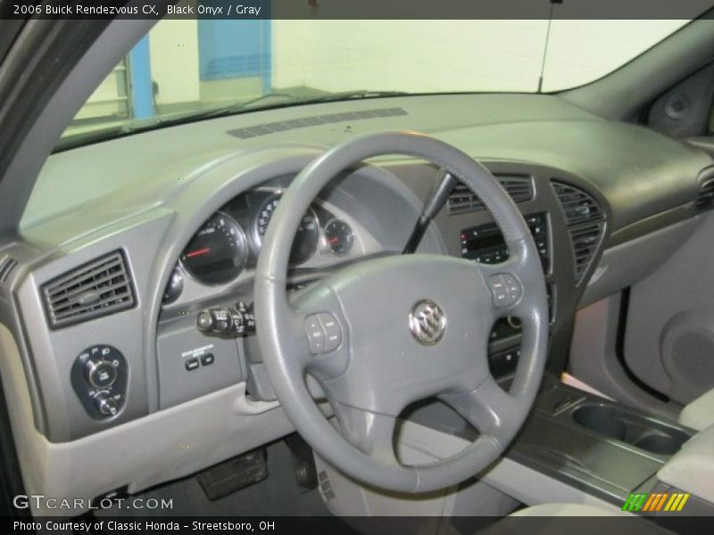 Black Onyx / Gray 2006 Buick Rendezvous CX