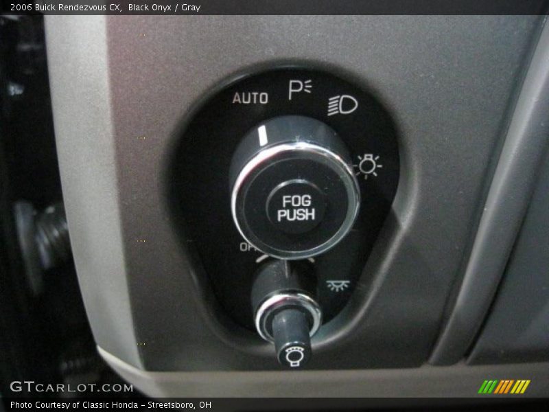 Black Onyx / Gray 2006 Buick Rendezvous CX
