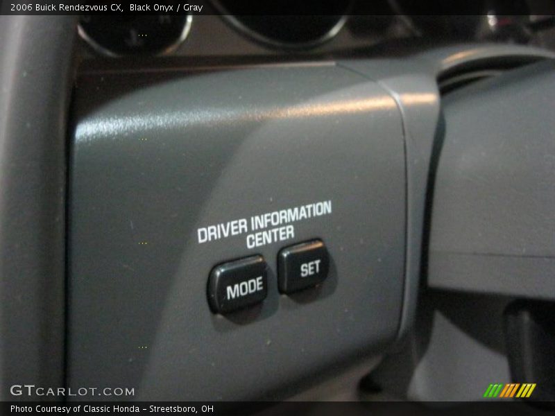 Black Onyx / Gray 2006 Buick Rendezvous CX