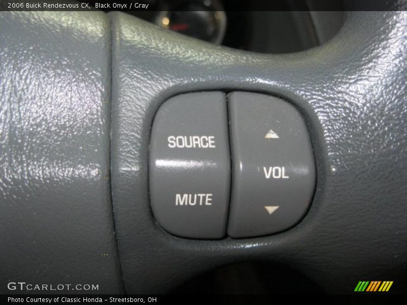 Black Onyx / Gray 2006 Buick Rendezvous CX