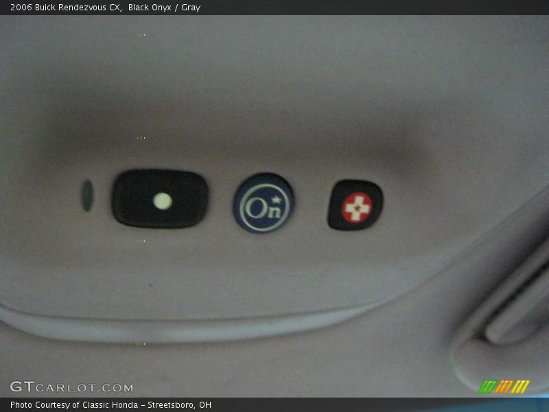 Black Onyx / Gray 2006 Buick Rendezvous CX