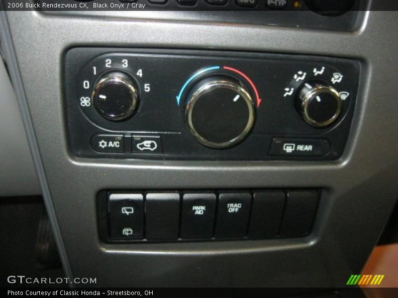 Black Onyx / Gray 2006 Buick Rendezvous CX