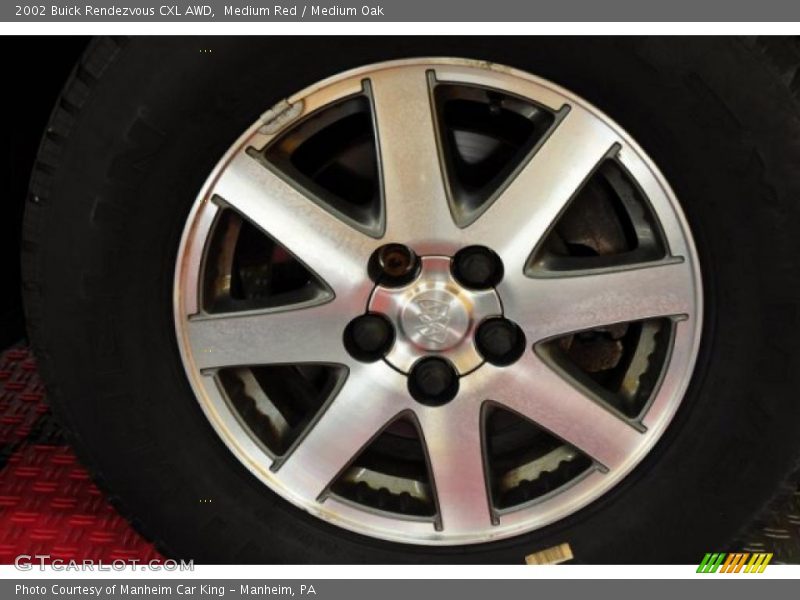 Medium Red / Medium Oak 2002 Buick Rendezvous CXL AWD