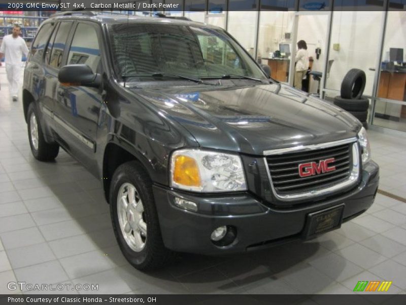 Carbon Metallic / Dark Pewter 2003 GMC Envoy SLT 4x4