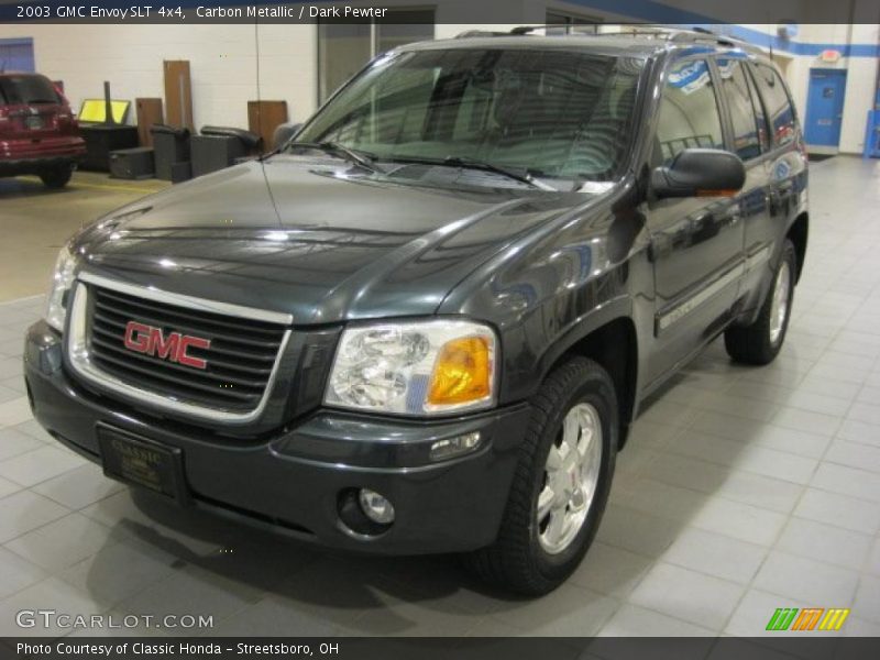 Carbon Metallic / Dark Pewter 2003 GMC Envoy SLT 4x4