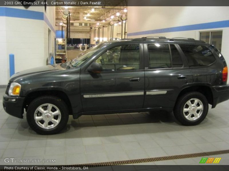 Carbon Metallic / Dark Pewter 2003 GMC Envoy SLT 4x4