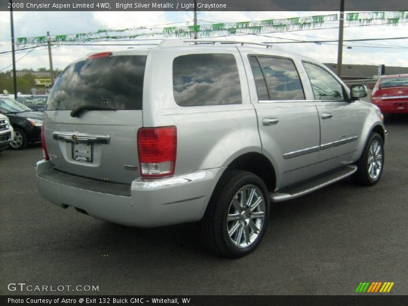 Bright Silver Metallic / Light Graystone 2008 Chrysler Aspen Limited 4WD
