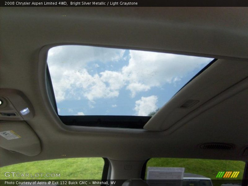 Bright Silver Metallic / Light Graystone 2008 Chrysler Aspen Limited 4WD