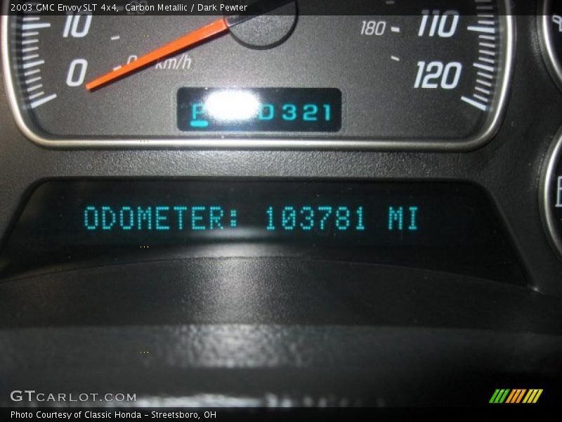 Carbon Metallic / Dark Pewter 2003 GMC Envoy SLT 4x4