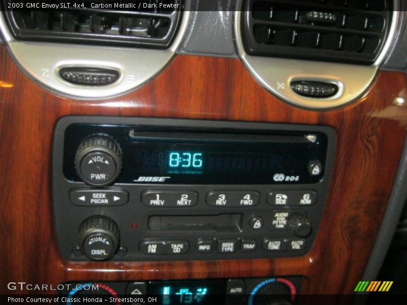 Carbon Metallic / Dark Pewter 2003 GMC Envoy SLT 4x4