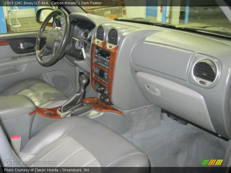 Carbon Metallic / Dark Pewter 2003 GMC Envoy SLT 4x4