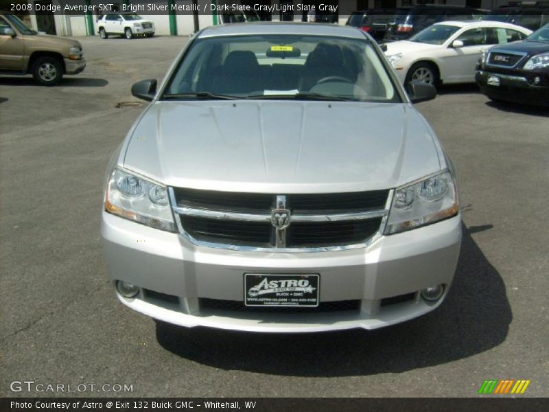 Bright Silver Metallic / Dark Slate Gray/Light Slate Gray 2008 Dodge Avenger SXT
