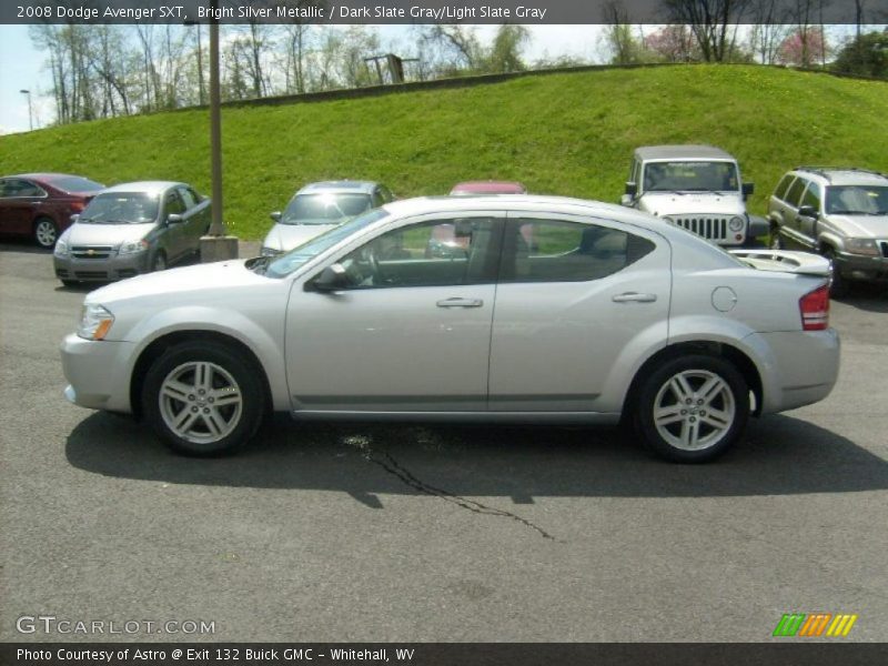 Bright Silver Metallic / Dark Slate Gray/Light Slate Gray 2008 Dodge Avenger SXT