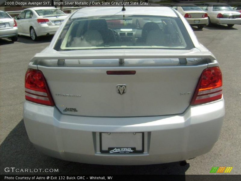 Bright Silver Metallic / Dark Slate Gray/Light Slate Gray 2008 Dodge Avenger SXT