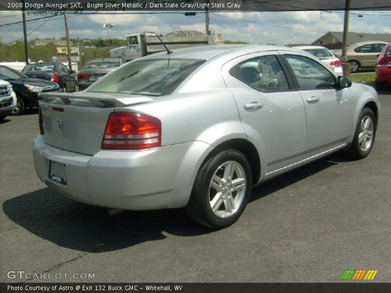 Bright Silver Metallic / Dark Slate Gray/Light Slate Gray 2008 Dodge Avenger SXT