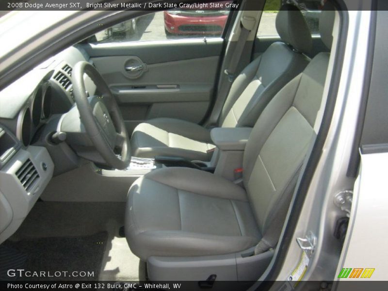 Bright Silver Metallic / Dark Slate Gray/Light Slate Gray 2008 Dodge Avenger SXT