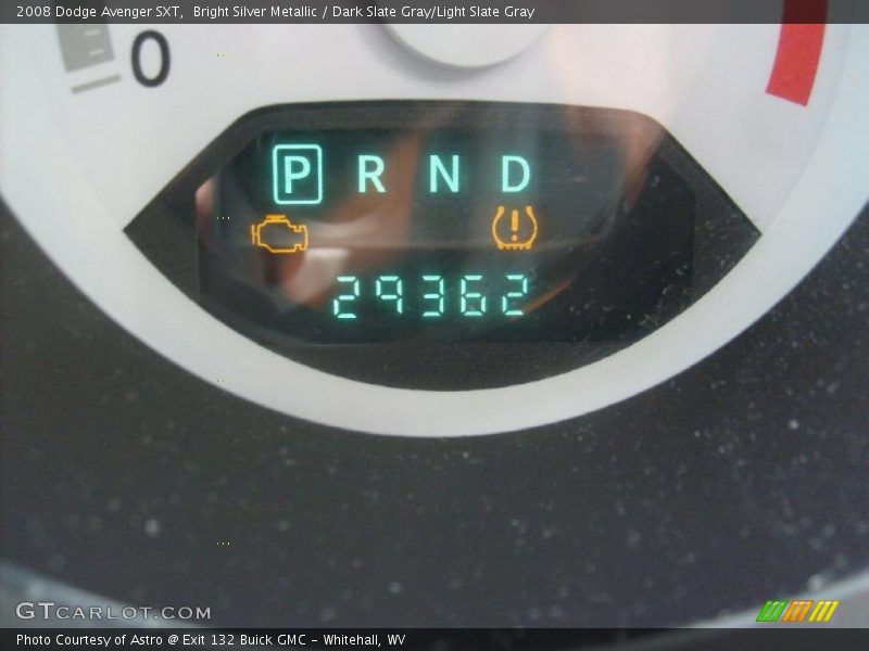 Bright Silver Metallic / Dark Slate Gray/Light Slate Gray 2008 Dodge Avenger SXT