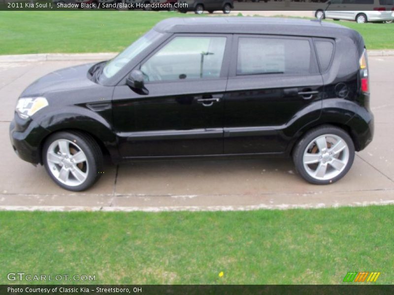 Shadow Black / Sand/Black Houndstooth Cloth 2011 Kia Soul !