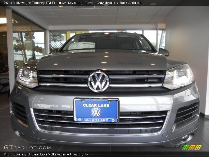 Canyon Gray Metallic / Black Anthracite 2011 Volkswagen Touareg TDI Executive 4XMotion