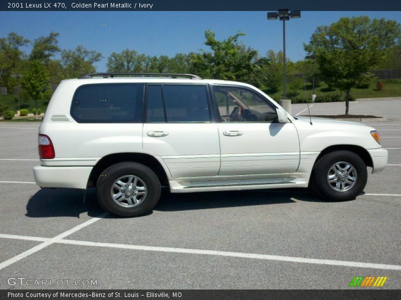 Golden Pearl Metallic / Ivory 2001 Lexus LX 470