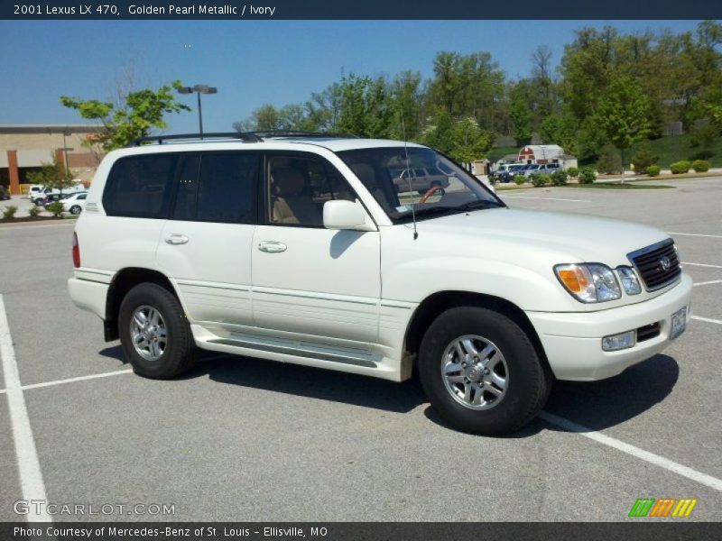  2001 LX 470 Golden Pearl Metallic