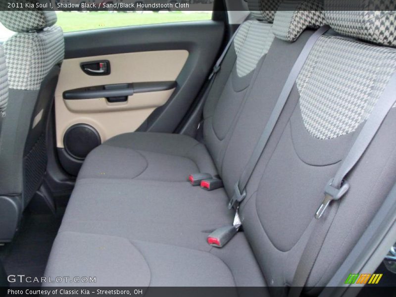 Shadow Black / Sand/Black Houndstooth Cloth 2011 Kia Soul !